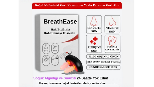 BreathEase — Sinüzit ve Horlama Karşıtı Kırmızı Işık Terapisi